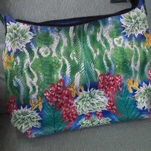 Sharif leather purse